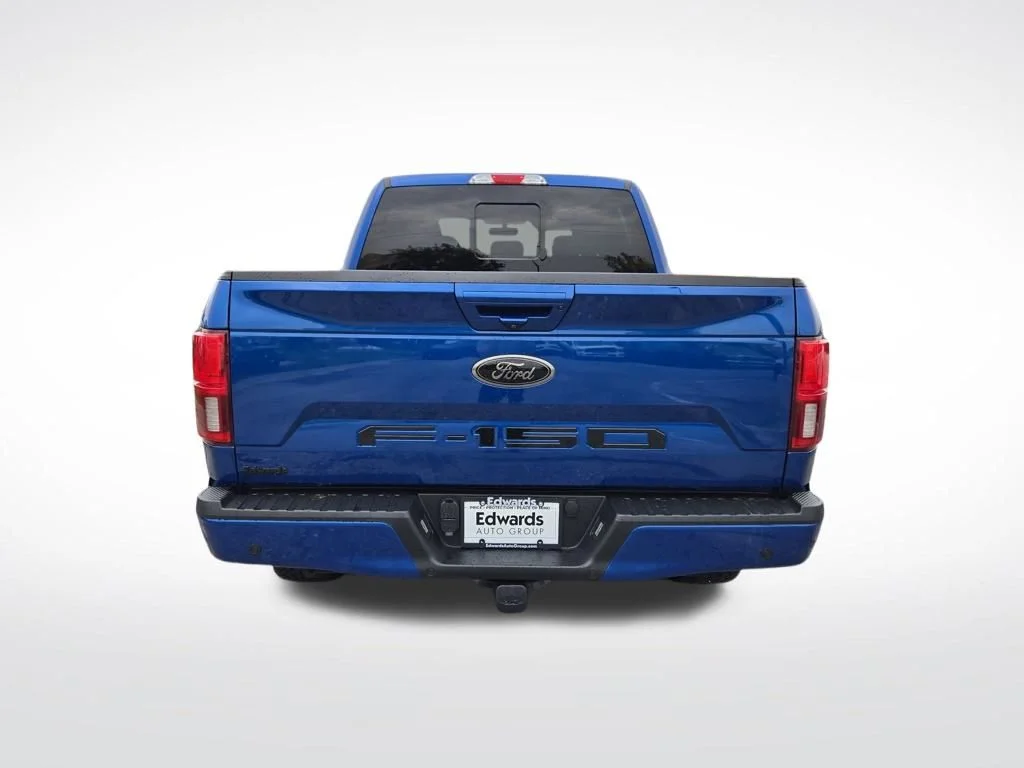 Used 2018 Blue Ford Lariat image 4