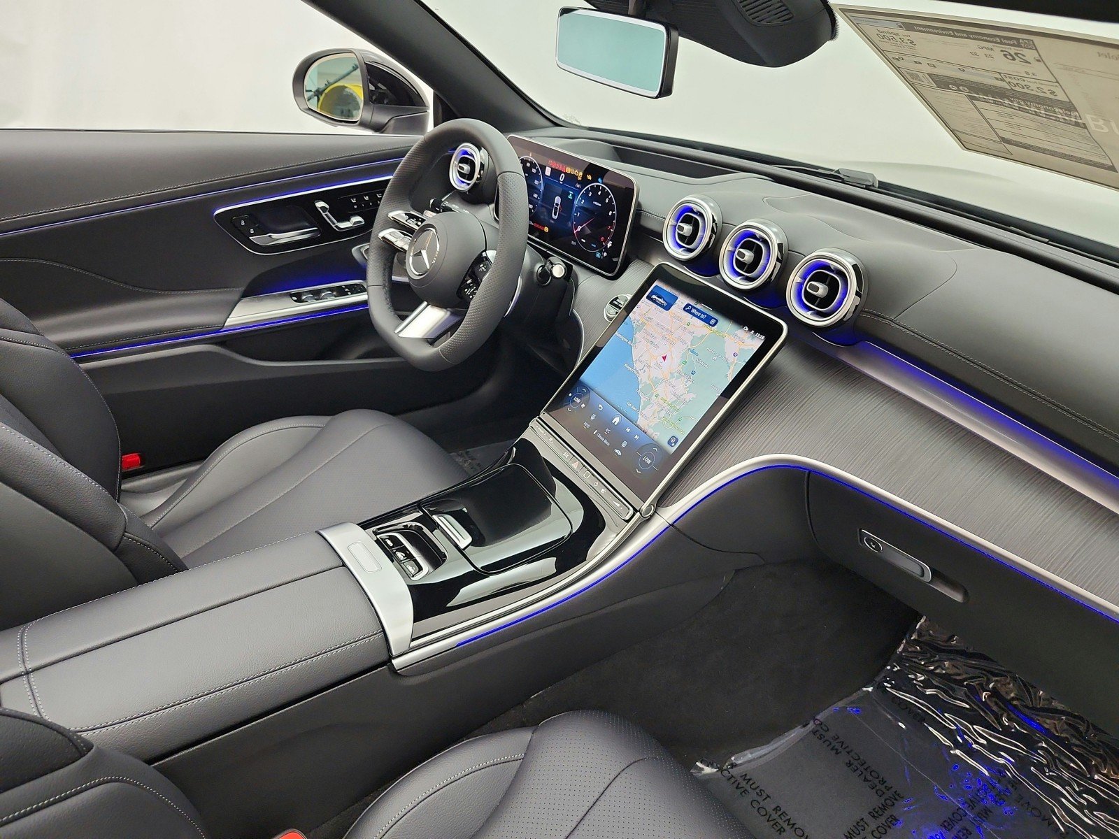 New 2027 Obsidian Black Metallic Mercedes-Benz CLE 450 4MATIC® Cabriolet image 12