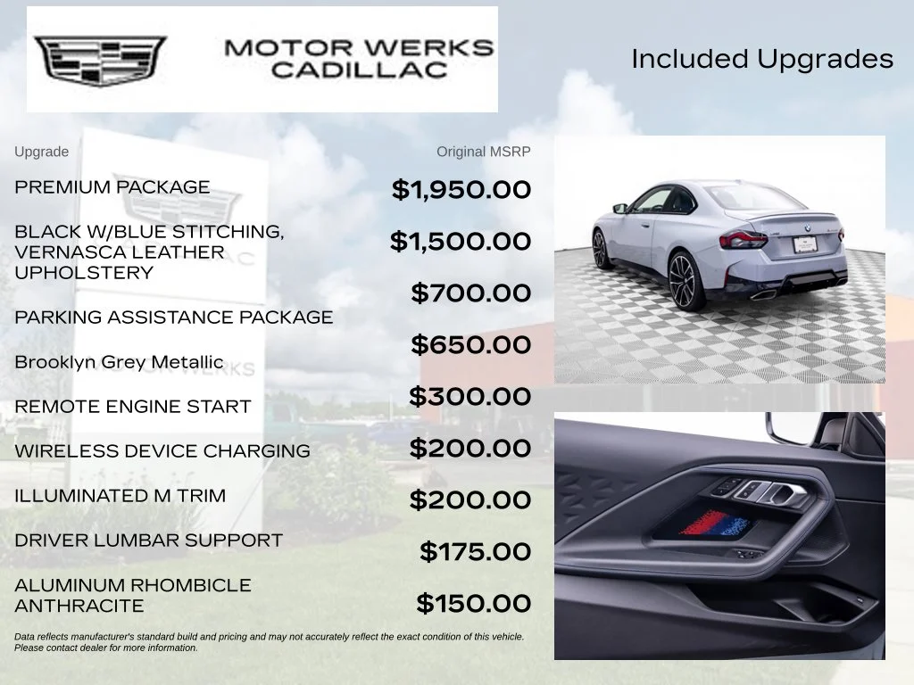 Used 2023 Gray BMW M240i xDrive image 8