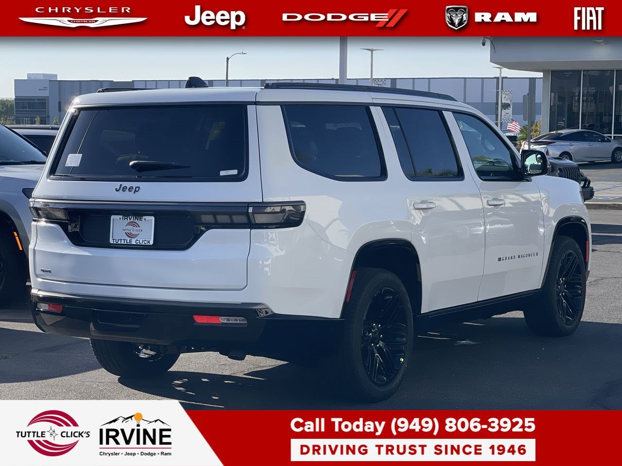 New 2026 Bright White Clear-Coat Exterior Paint Jeep Limited Reserve image 6