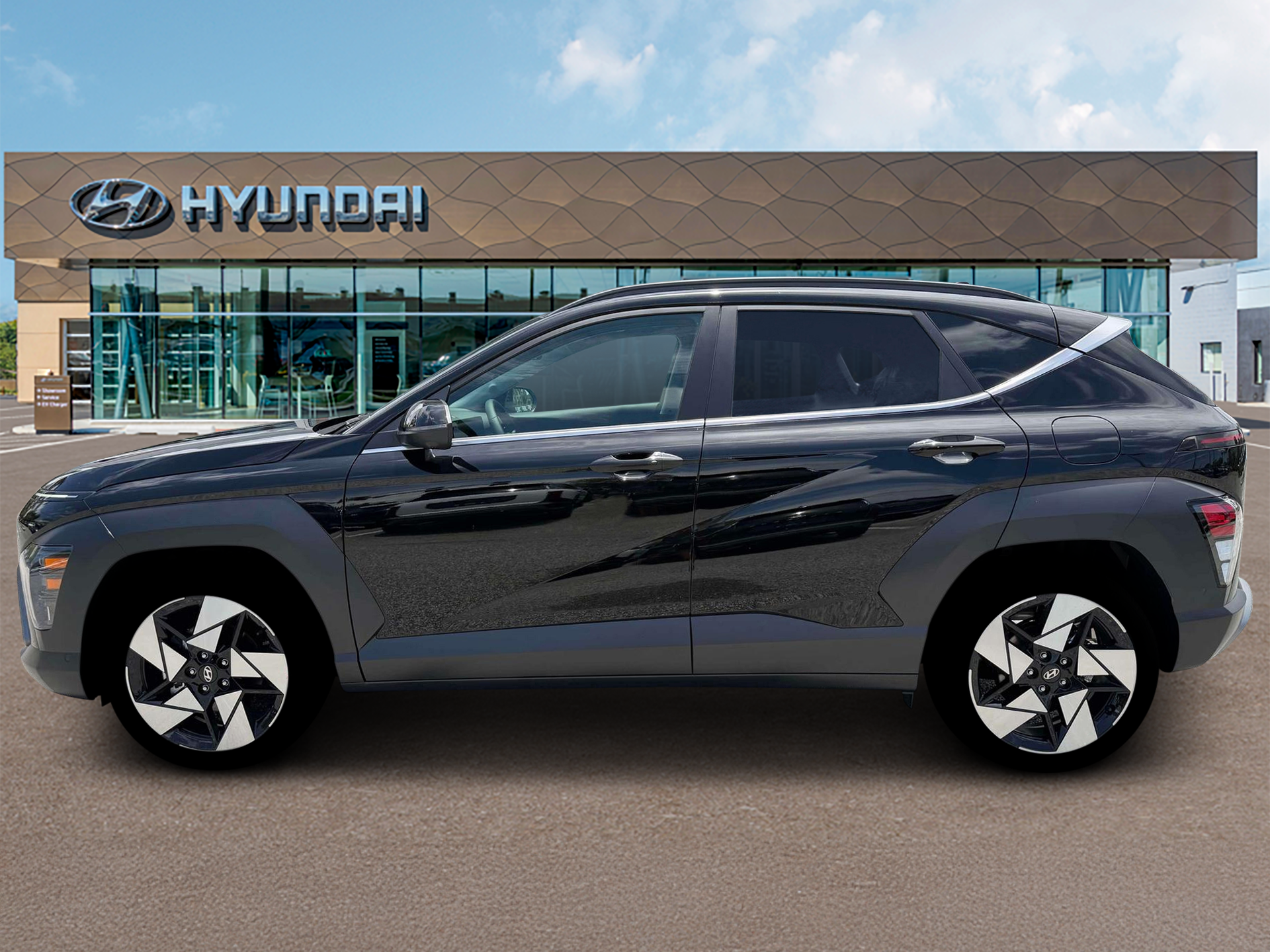 New 2026 Abyss Black Pearl Hyundai Limited image 3
