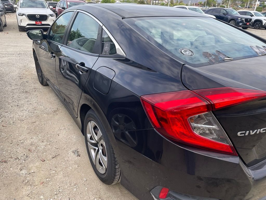 Used 2017 Burgundy Night Pearl Honda LX image 6