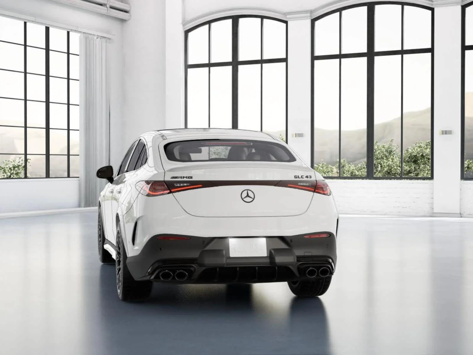 New 2026 Polar White Mercedes-Benz AMG® GLC 43 4MATIC Coupe image 24