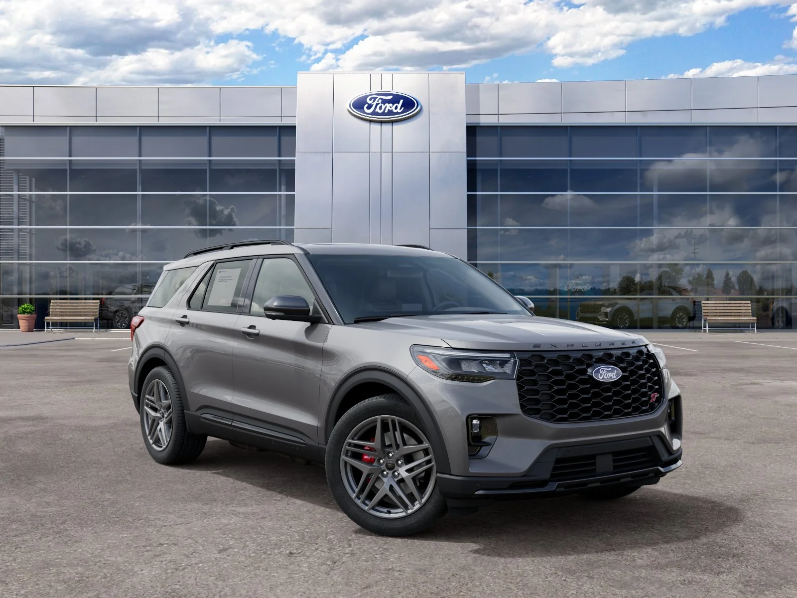 New 2027 Carbonized Gray Metallic Ford ST image 4