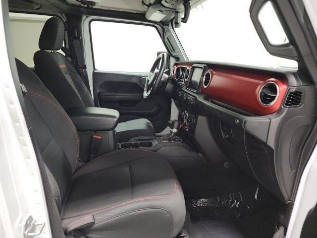 Used 2022 Bright White Clearcoat Jeep Unlimited Rubicon image 14