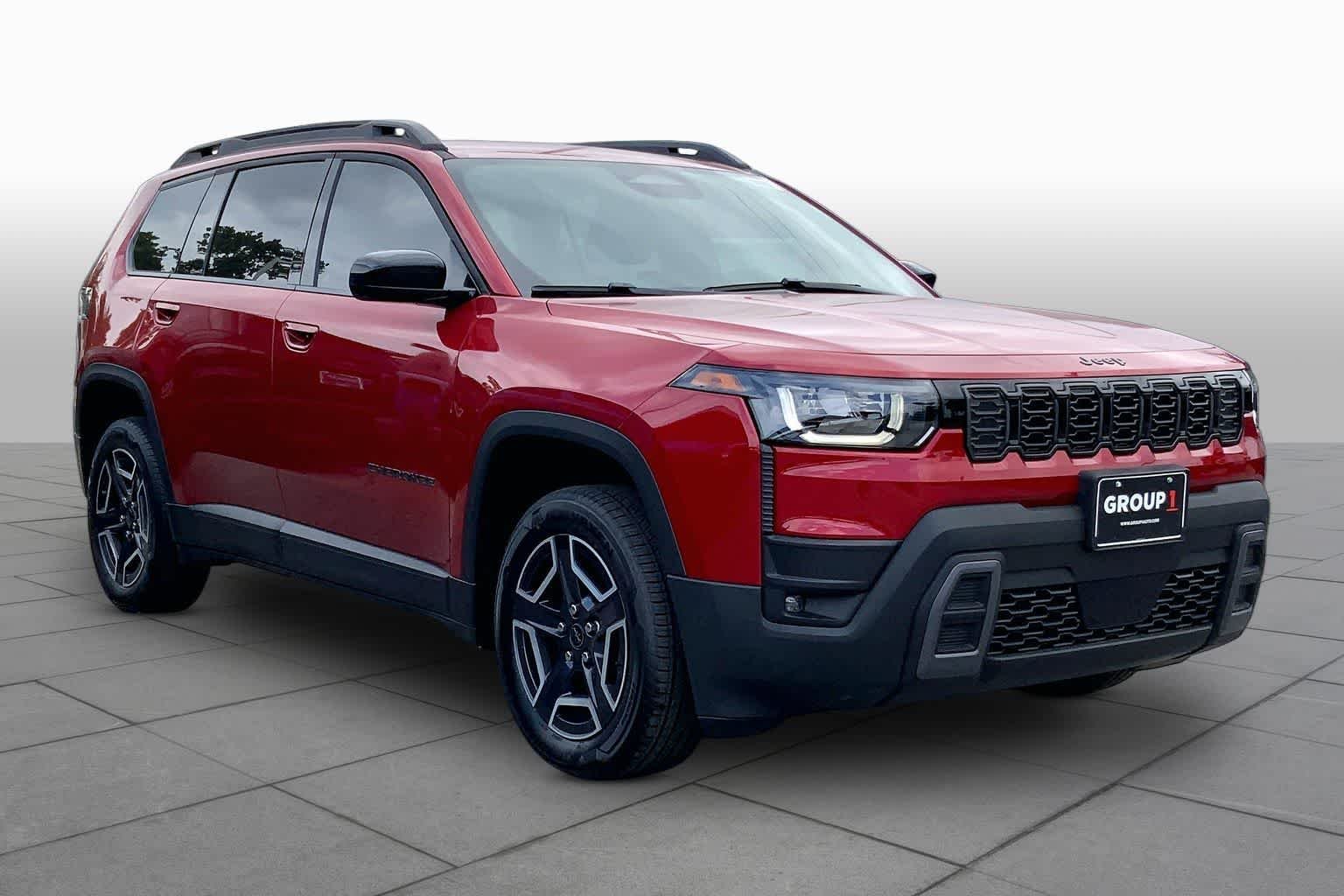 New 2026 Red Hot Pearl-Coat Exterior Paint Jeep Laredo image 2