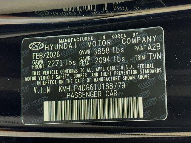New 2026 Black Hyundai Limited image 49