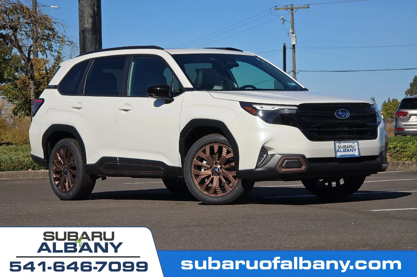 New 2026 Crystal White Pearl Subaru Sport image 1