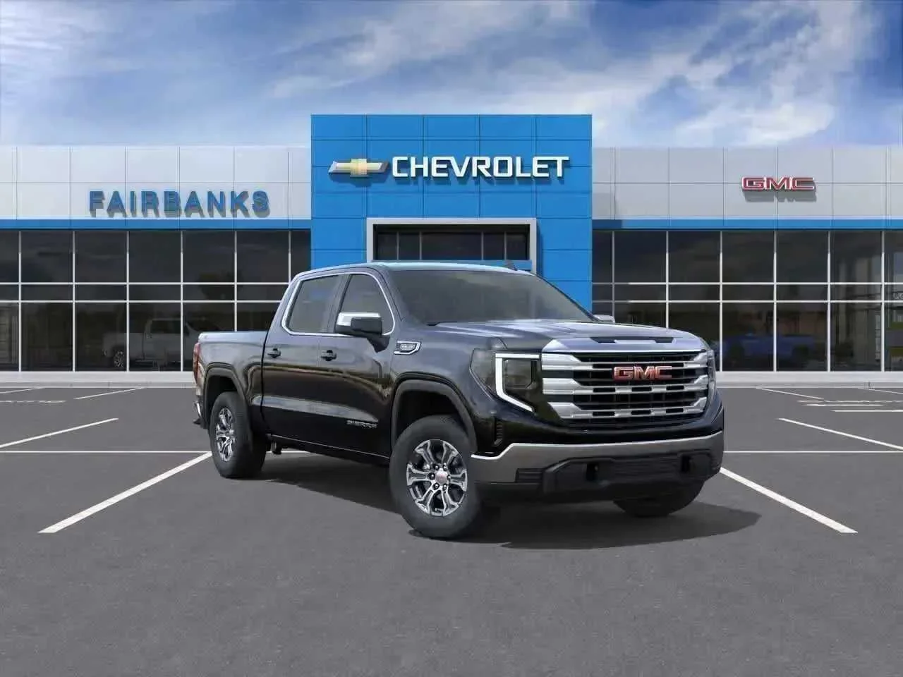 New 2026 Onyx Black GMC SLE image 1