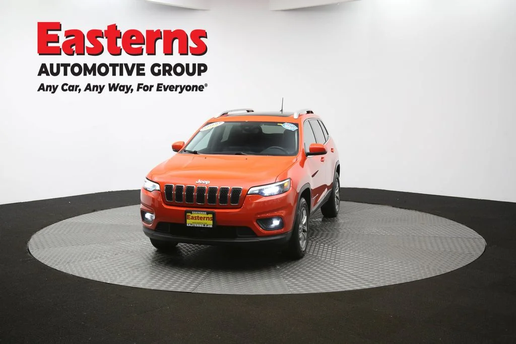 Used 2021 Orange Jeep Latitude Plus image 49