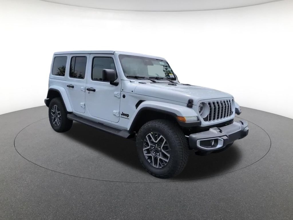 New 2026 Bright White Clear-Coat Exterior Paint Jeep Sahara image 5