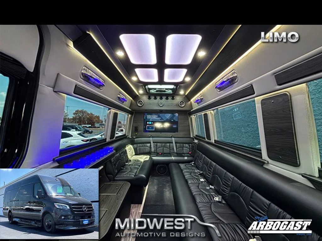 New 2026 Black Mercedes-Benz Midwest Automotive Limousine image 1