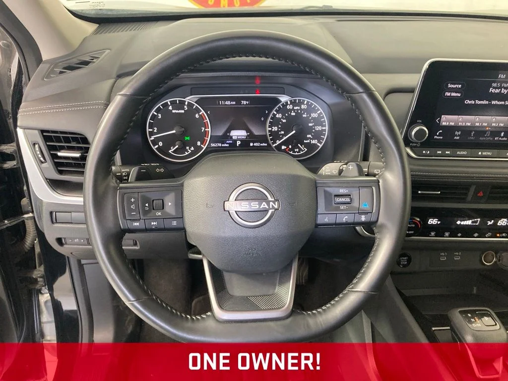 Used 2025 Black Nissan SV image 7