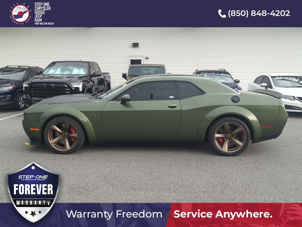 Used 2022 Green Dodge SRT Hellcat Redeye Widebody Jailbreak image 3