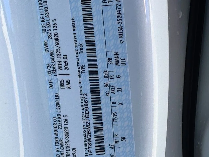 New 2026 Star White Metallic Tri-Coat Ford ROUSH image 28