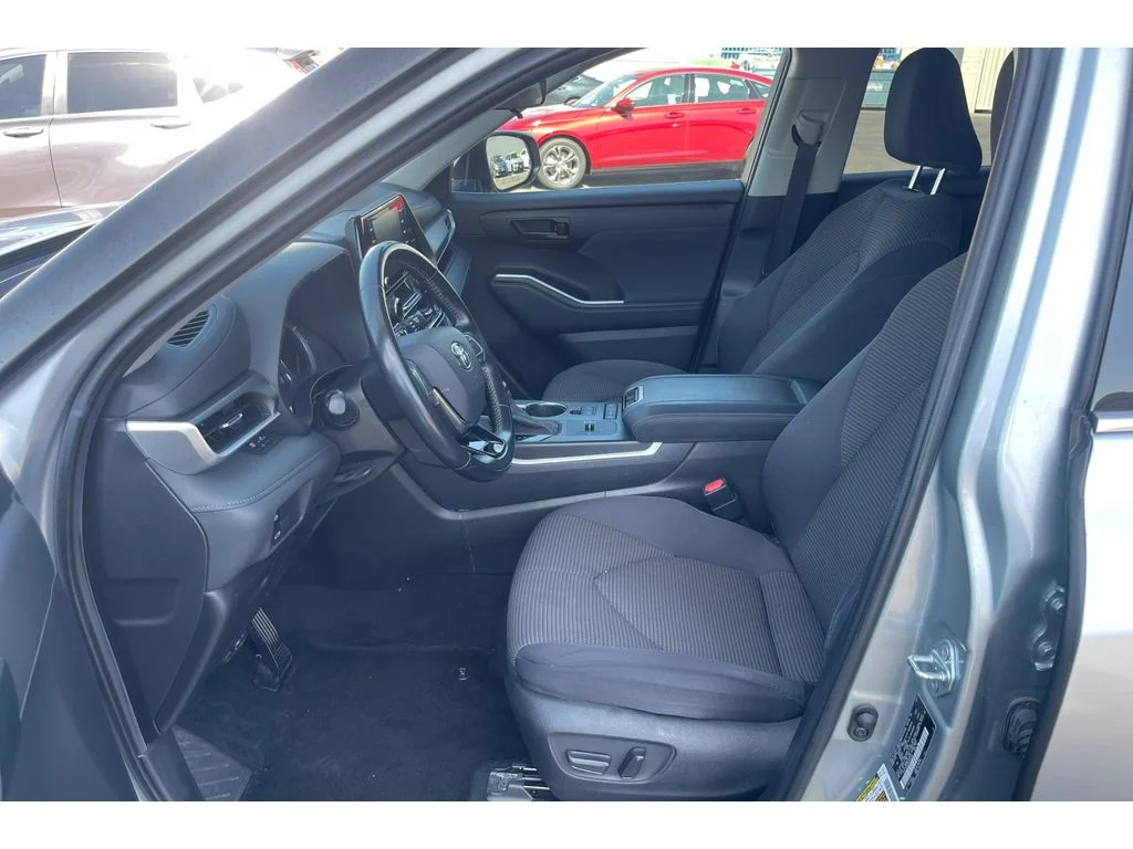 Used 2021 Celestial Silver Metallic Toyota LE image 11