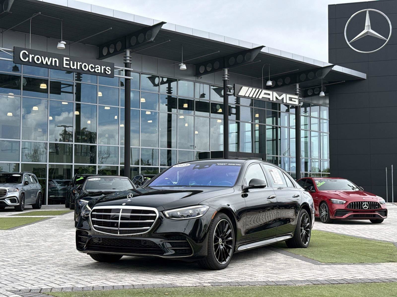 Black 2025 Mercedes-Benz S-Class Sedan All-Wheel Drive 