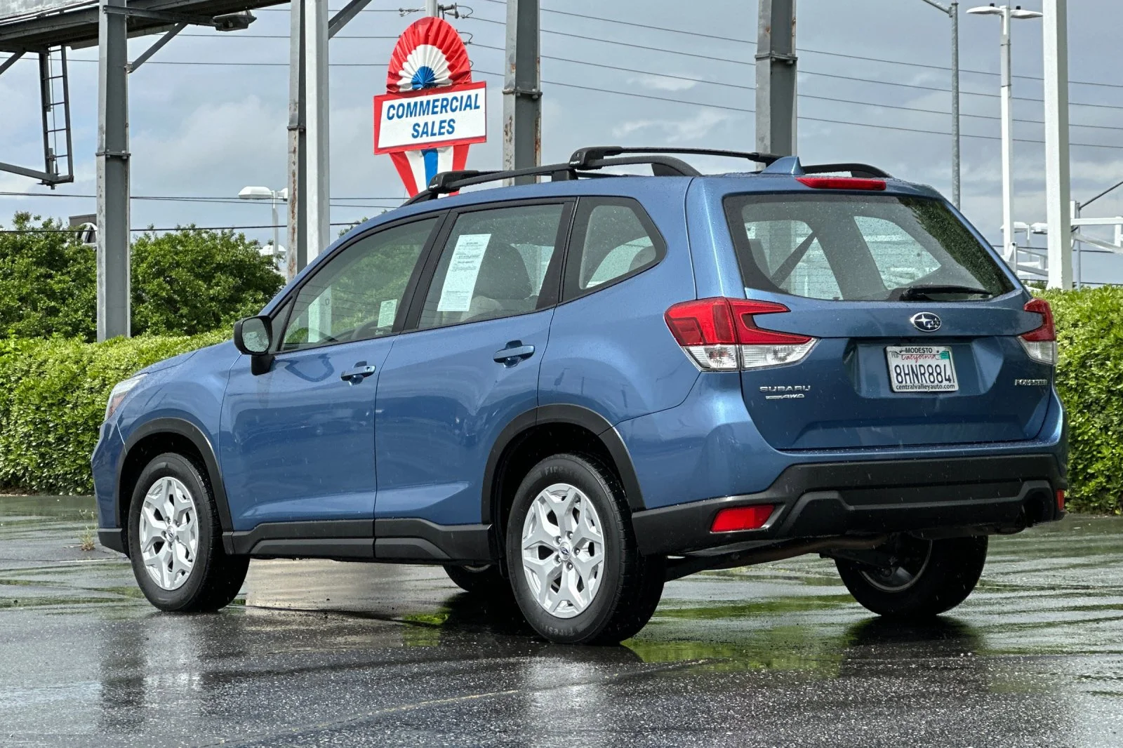 Used 2019 Horizon Blue Pearl Subaru Base image 6
