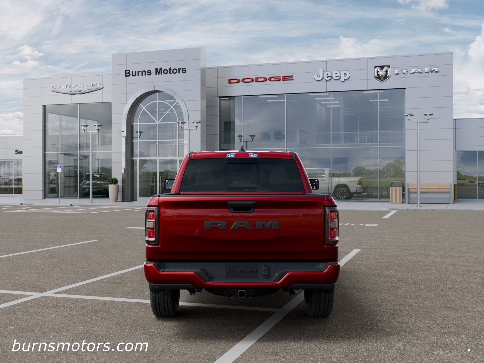 New 2026 Molten Red Pearl-Coat Exterior Paint RAM Express image 7
