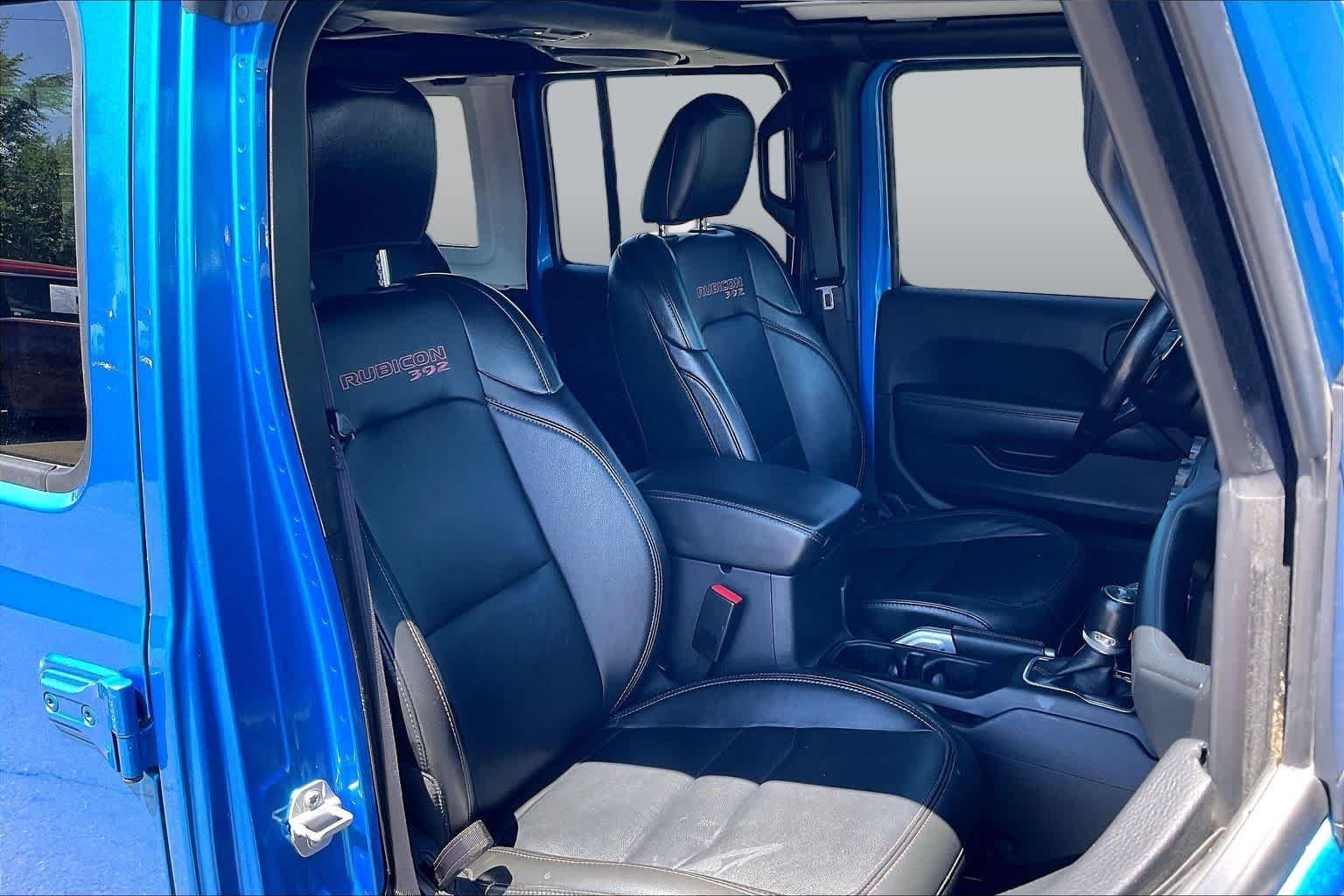 Used 2022 Hydro Blue Pearlcoat Jeep Unlimited Rubicon 392 image 9