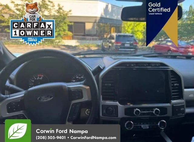 Used 2022 Gray Ford Lariat image 9