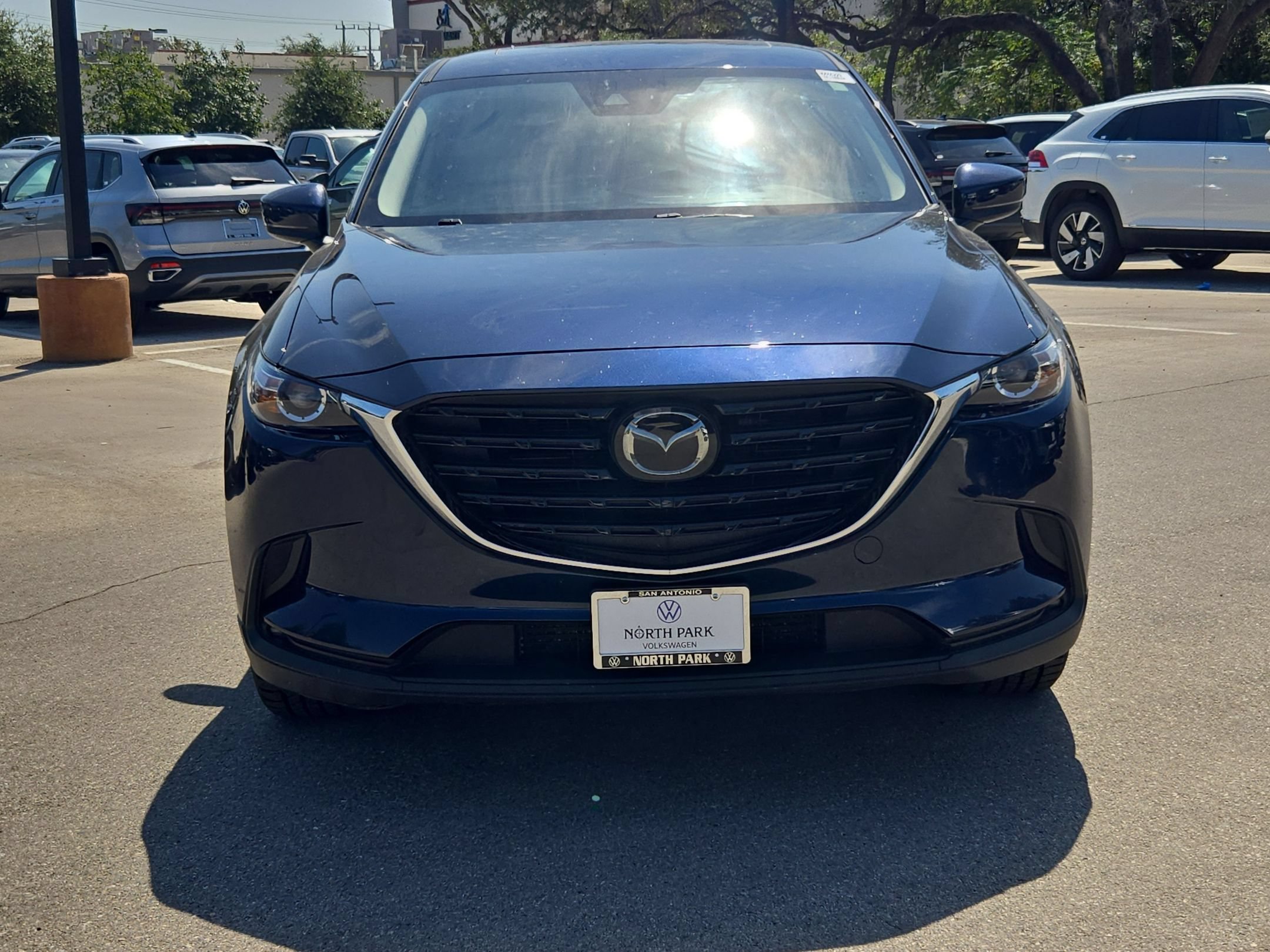 Used 2023 Deep Crystal Blue Mica Mazda Touring Plus image 8