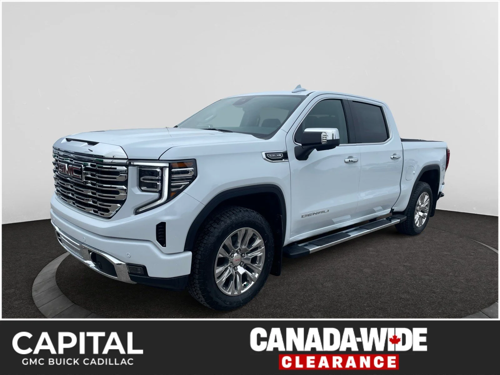 New 2026 Glacier White Tricoat GMC Denali image 1
