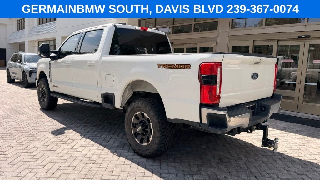 Used 2024 White Metallic Ford Lariat image 27