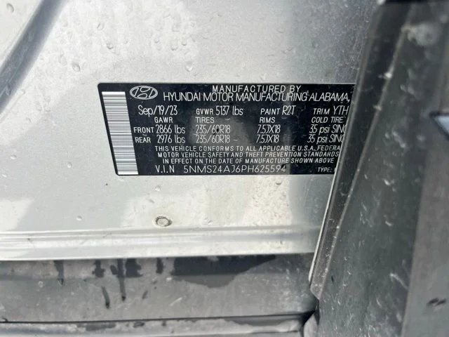 Used 2023 Silver Hyundai SEL image 14