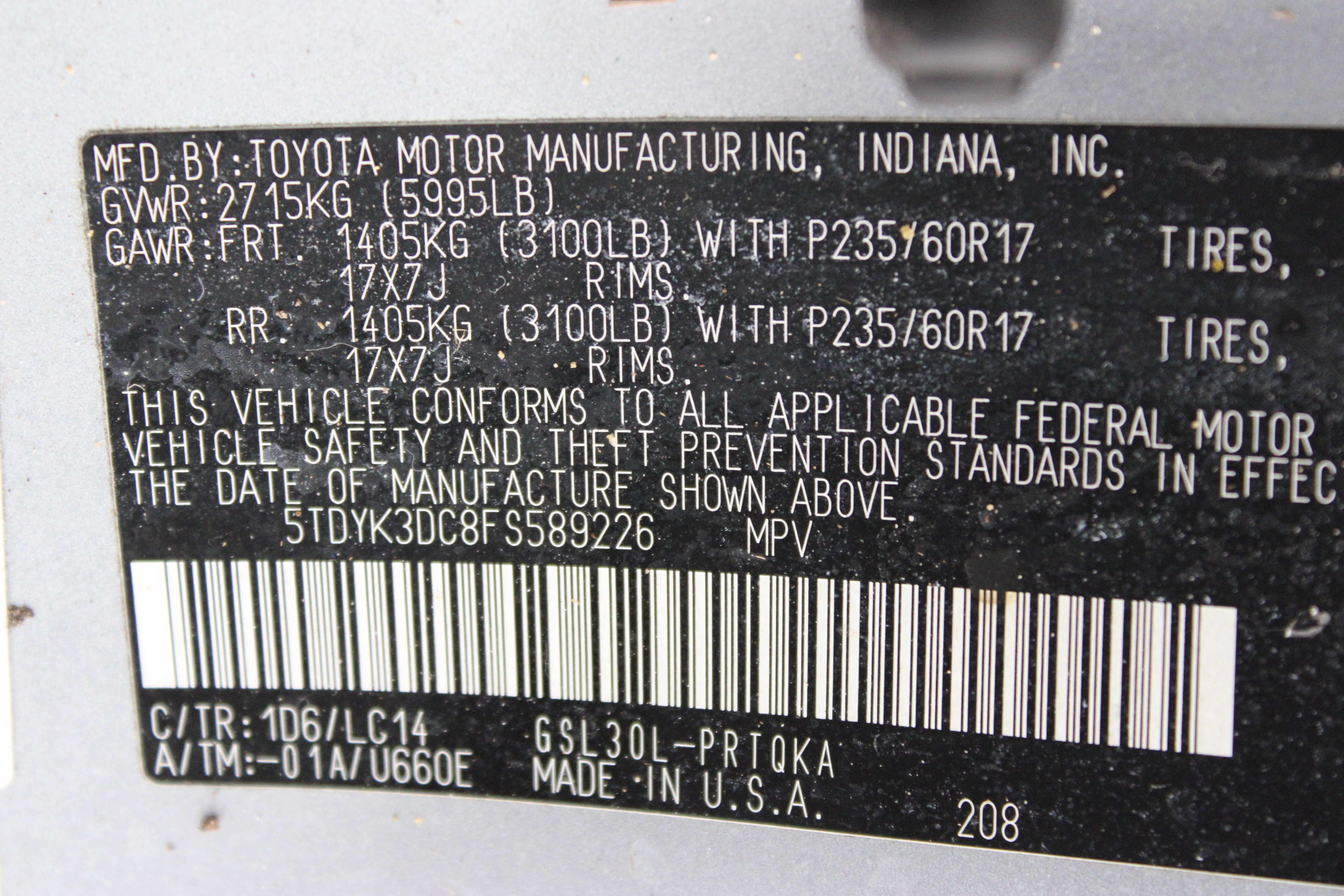 Used 2015 Silver Sky Metallic Toyota XLE Premium 3.5L image 41