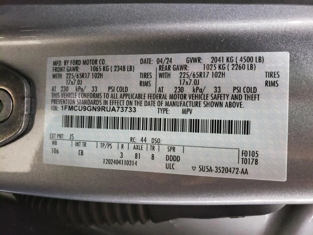 Certified Used 2024 Silver Metallic Ford Active image 27