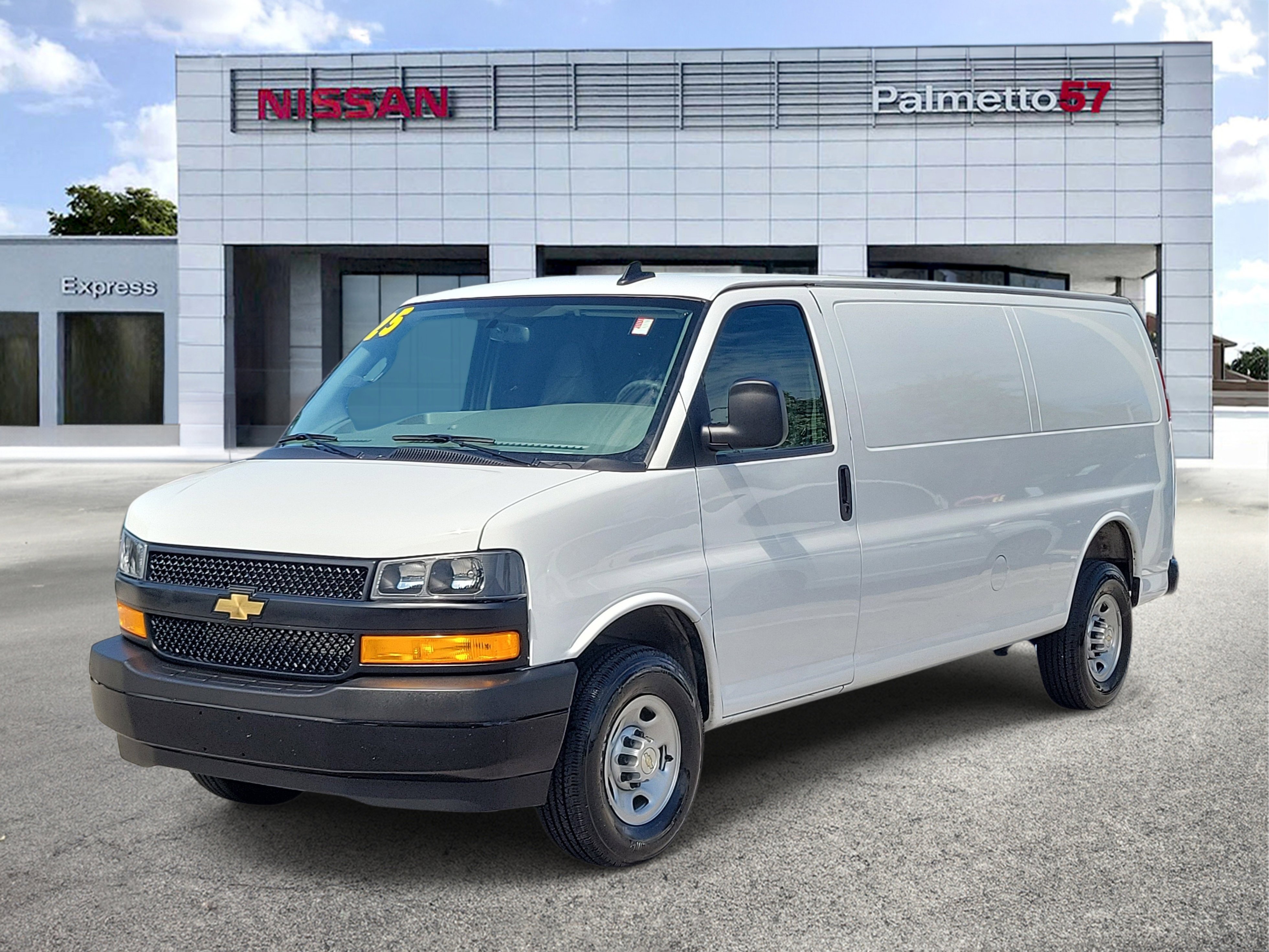 Used 2025 White Chevrolet Work Van image 3