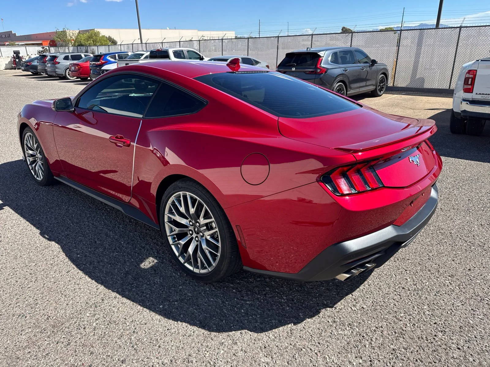 Used 2024 Red Ford EcoBoost Premium image 7