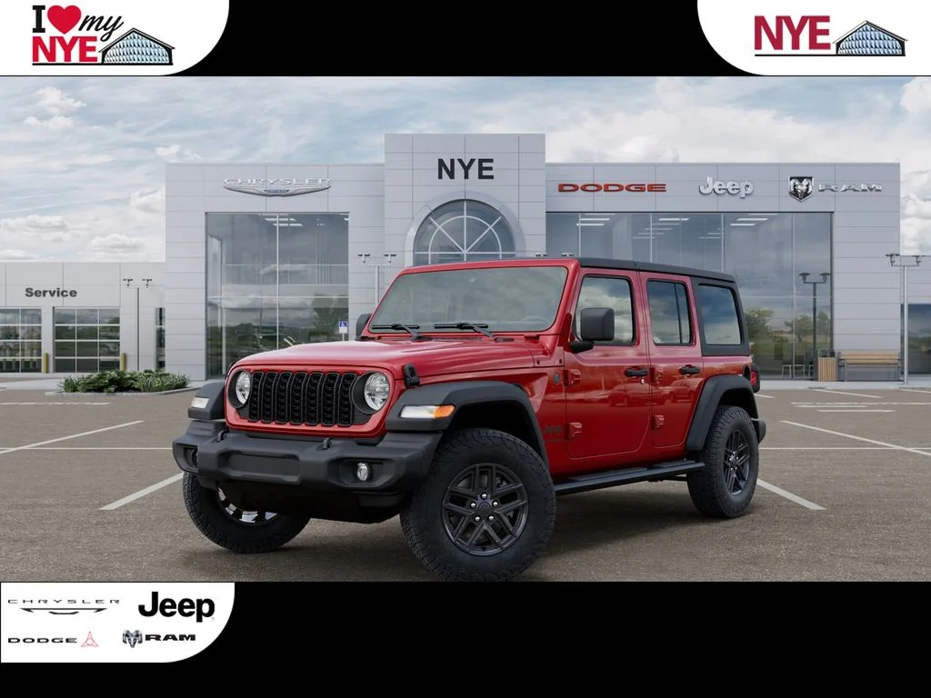 New 2026 Firecracker Red Clearcoat Jeep Sport S image 1