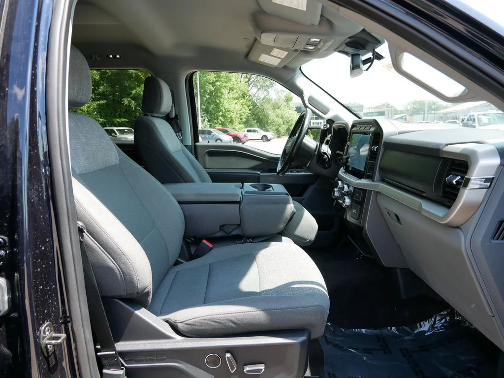 Certified Used 2021 Blue Ford XLT image 8
