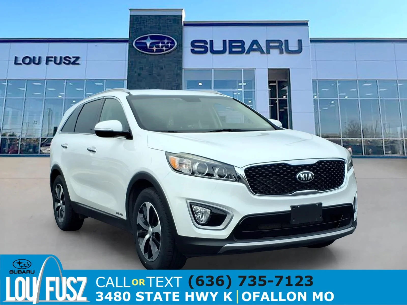 Used 2018 Snow White Pearl Kia EX V6 image 1