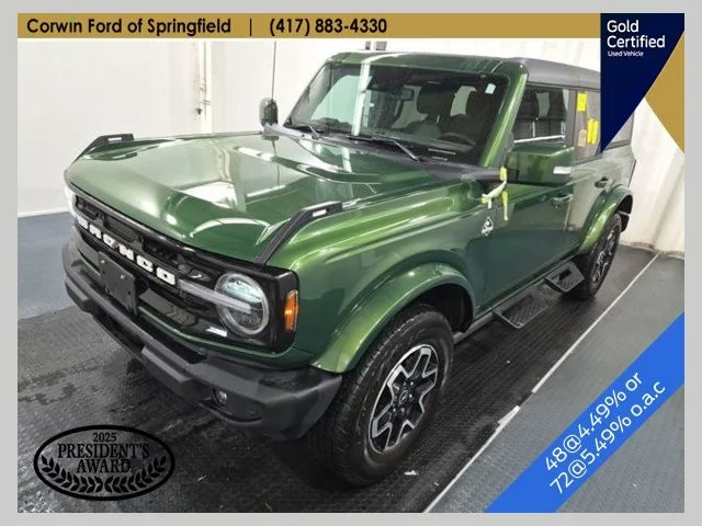 Used 2024 Green Ford Outer Banks image 1