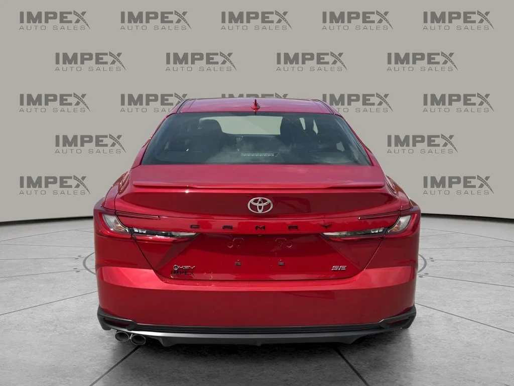 Used 2025 Red Toyota SE image 4