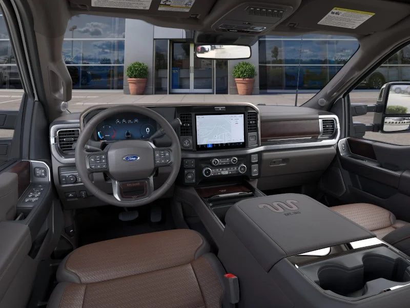 New 2026 Star White Metallic Tri-Coat Ford King Ranch image 34