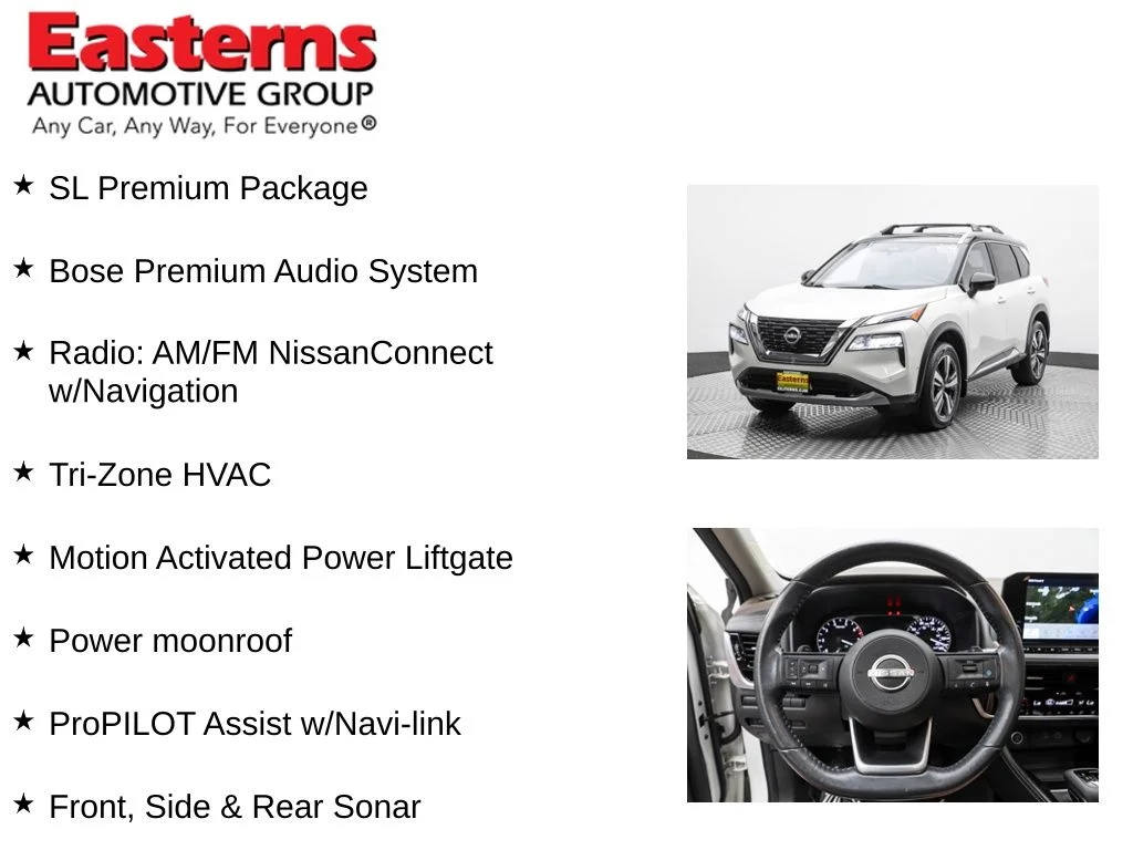 Used 2023 White Nissan SL image 11