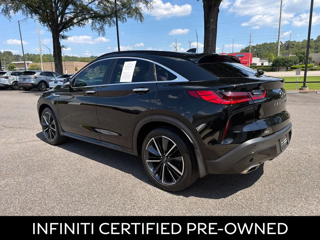 Certified Used 2023 Black Obsidian INFINITI LUXE image 9