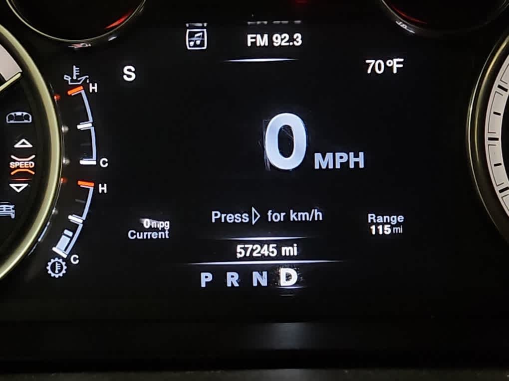 Used 2023 Diamond Black Crystal Pearlcoat Ram SLT image 8