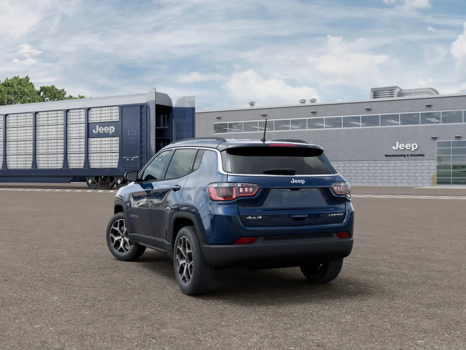 New 2026 Fathom Blue Pearl Coat Jeep Limited image 3