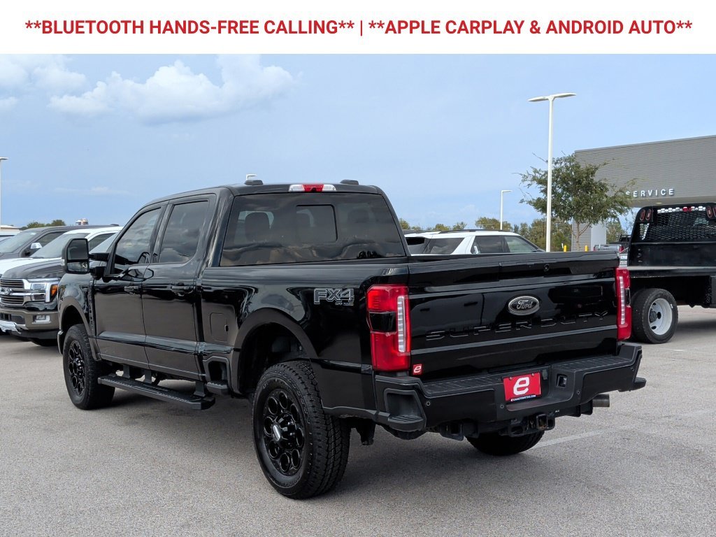 Used 2025 Agate Black Metallic Ford Lariat image 6