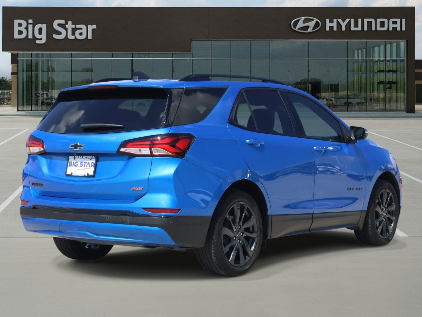 Used 2024 Riptide Blue Metallic Chevrolet RS image 4