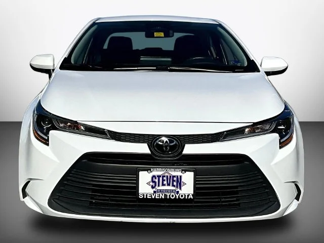 Used 2025 White Toyota LE image 2