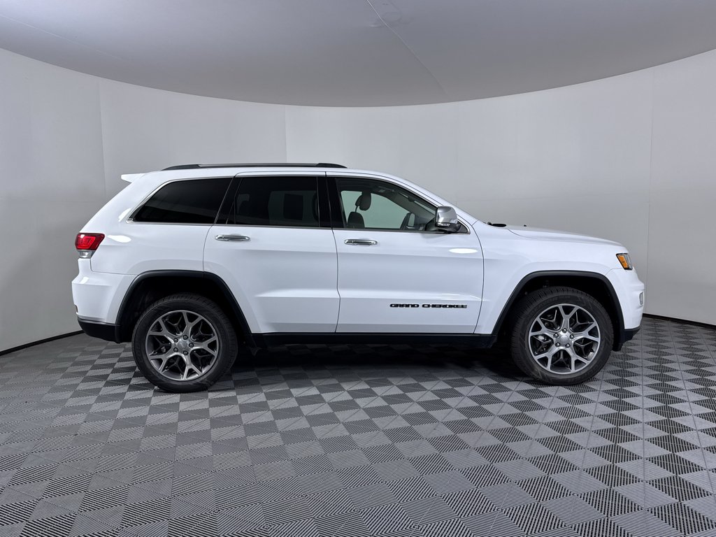 Used 2021 Bright White Clearcoat Jeep Limited image 14