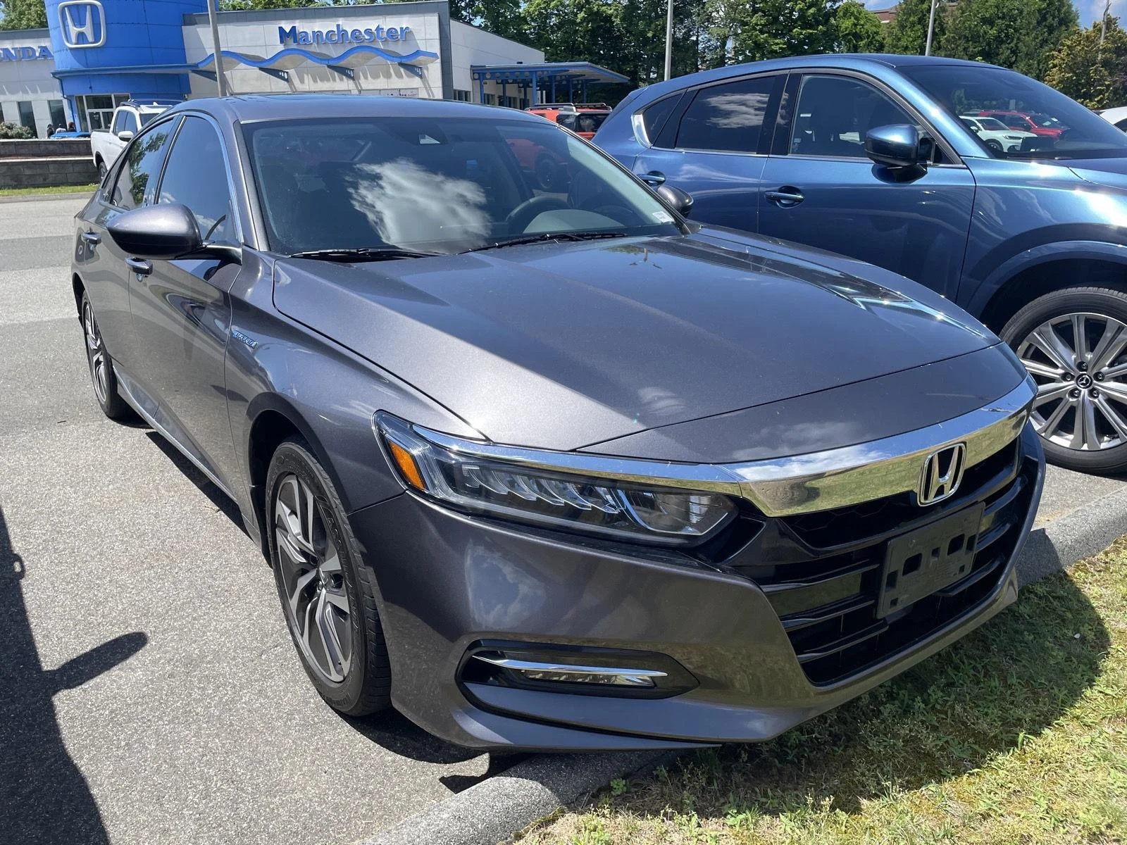 Used 2019 Modern Steel Metallic Honda EX image 1
