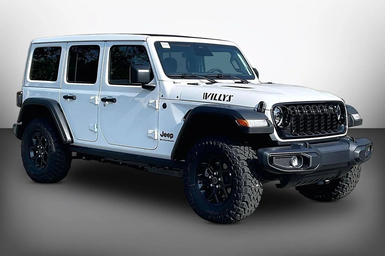 New 2026 Bright White Clearcoat Jeep Willys image 2