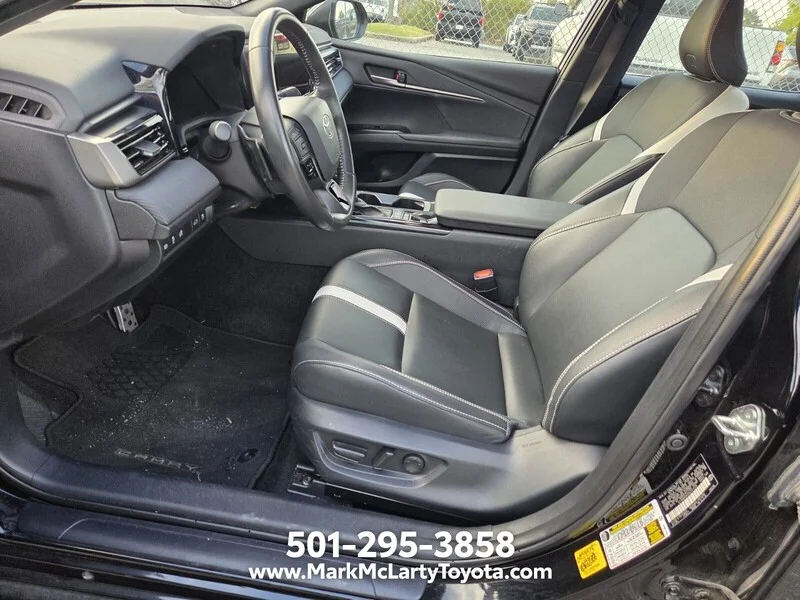 Used 2025 Midnight Black Metallic TOYOTA SE image 6